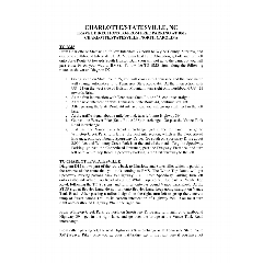 Charlotte & Statesville-BMS<br />Travel Directions<br />Autumn 2021